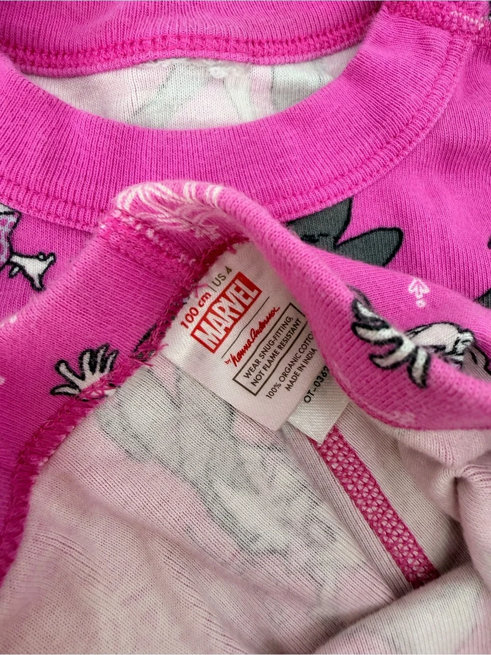 Hanna Andersson Spidey Adventures Spiderman Pink Pajamas 4 100